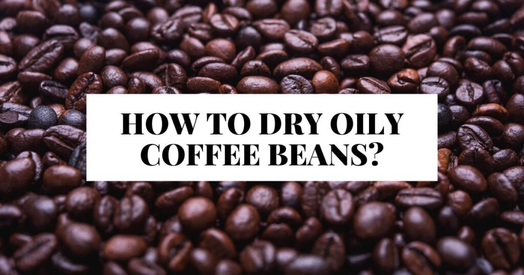 How to Dry Oily Coffee Beans