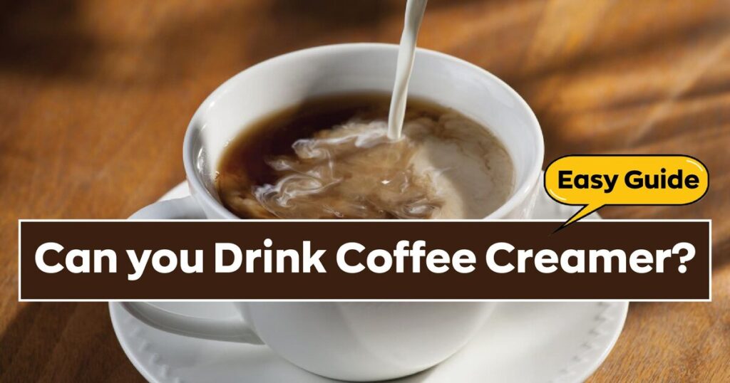Can you Drink Coffee Creamer
