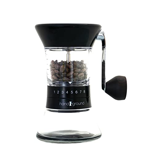 Handground Precision Manual Coffee Grinder: Conical Ceramic Burr Mill
